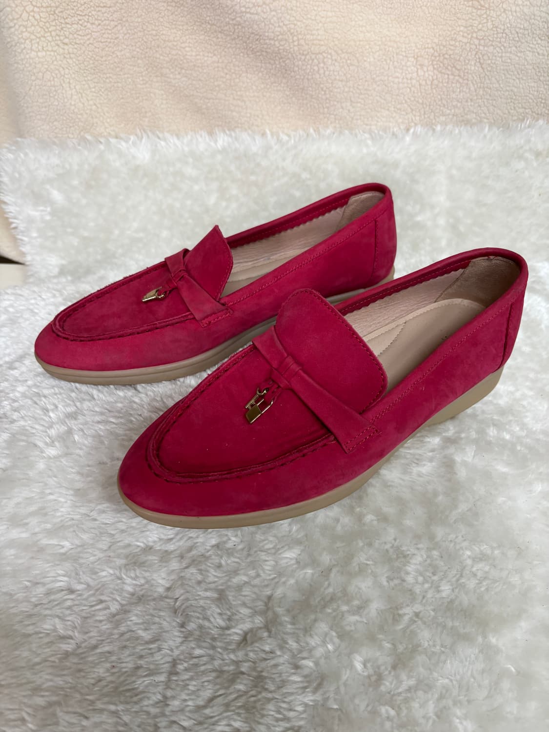 브레라(Brera) 스웨이드 자물쇠 장식 로퍼 상품이미지2