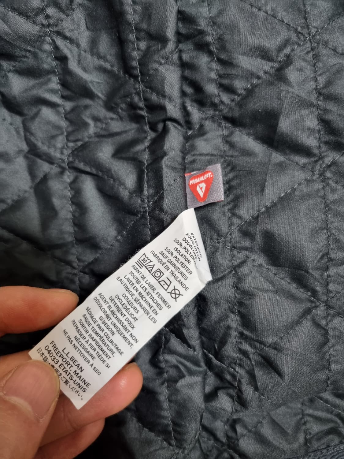 L.L.Bean 엘엘빈 프리마로프트 후드자켓 L 상품이미지5