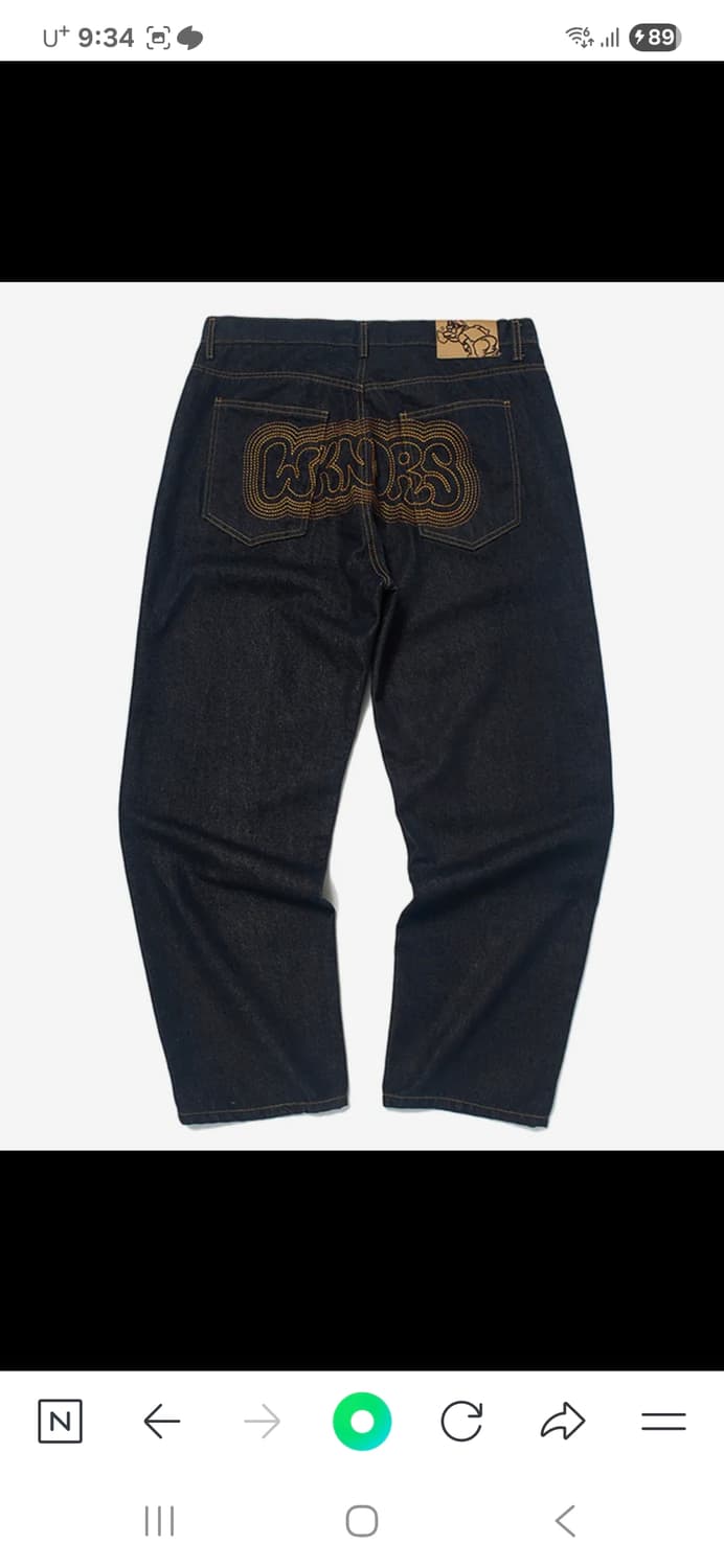 위캔더스 데님 팬츠 상품이미지1