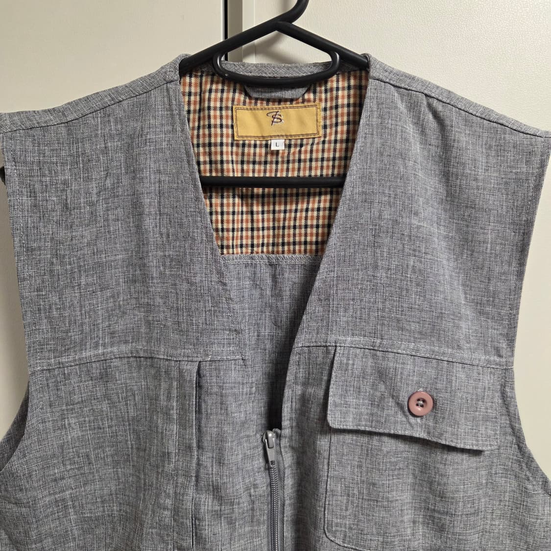 Jpn vintage 워크웨어 베스트 조끼 L(100) 상품이미지2