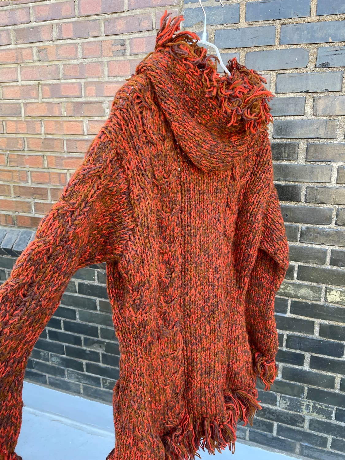 보헤미안프린지니트가디건 상품이미지5