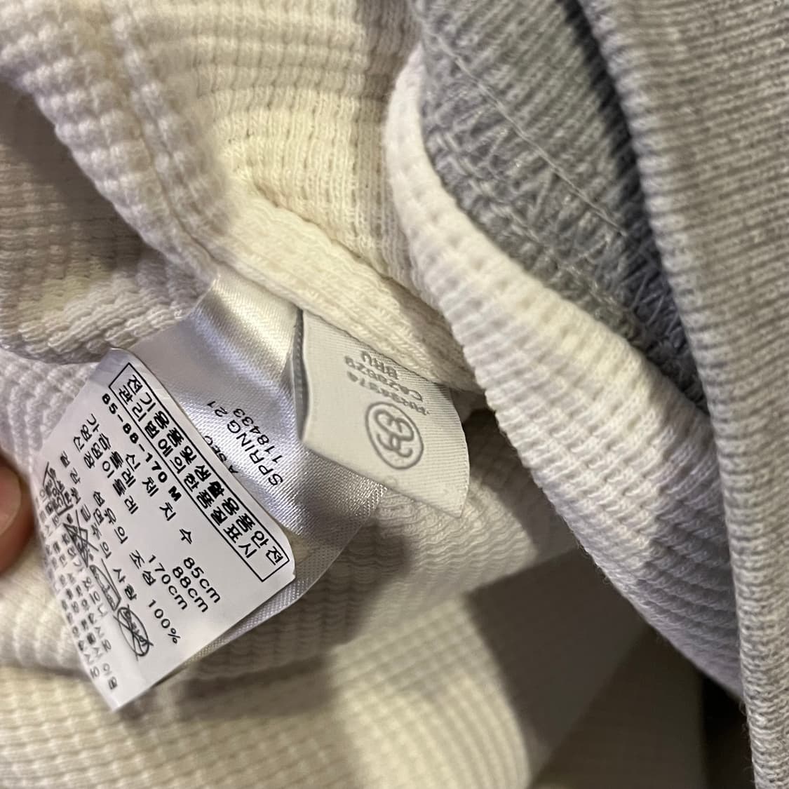 스투시 신형 그레이 후드집업 S 상품이미지4