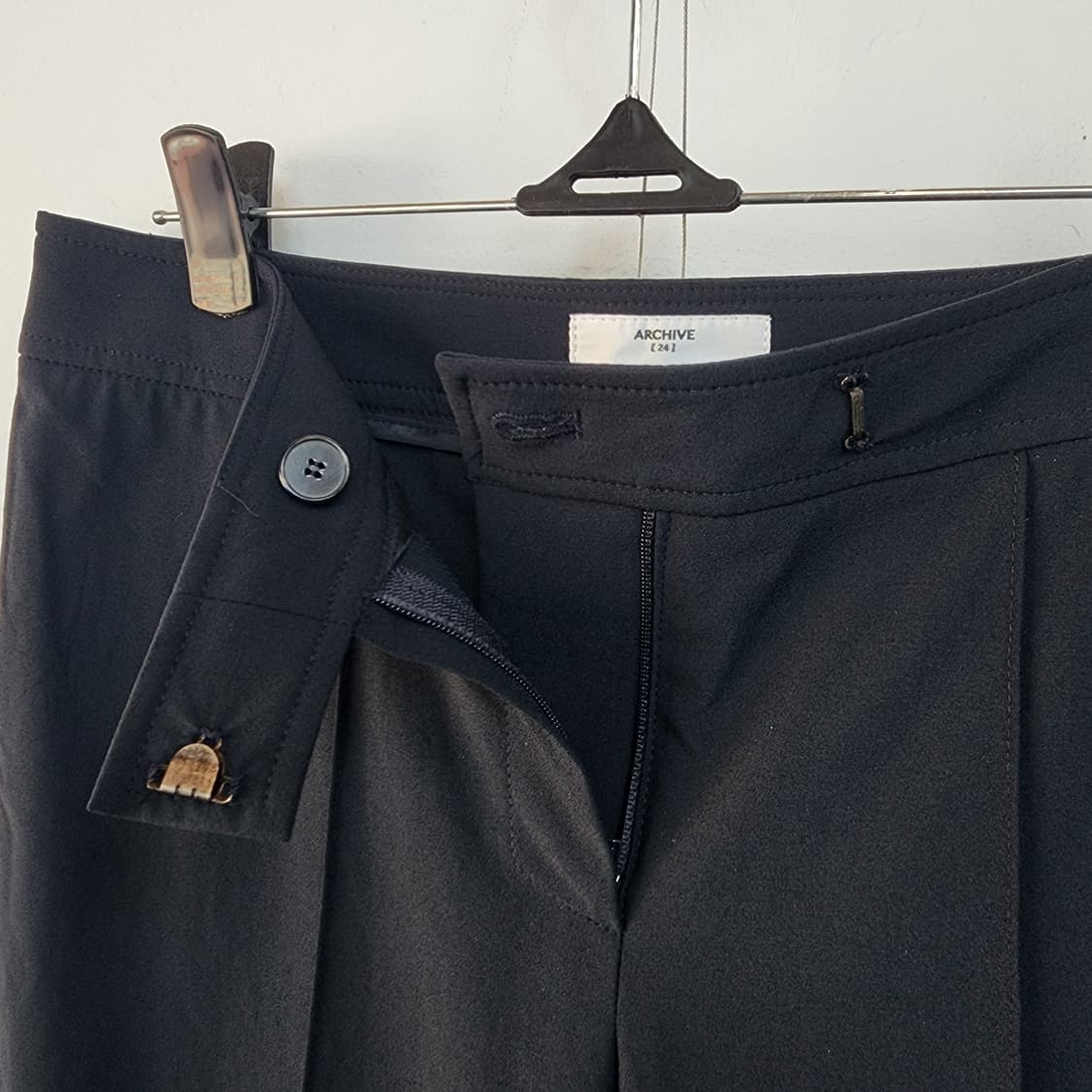 오브제 검정 부츠컷 슬랙스 상품이미지6