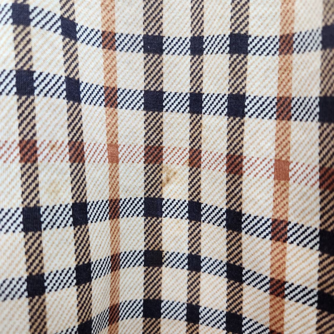 닥스골프 로고 시그니처 패턴 반팔카라 M 상품이미지7