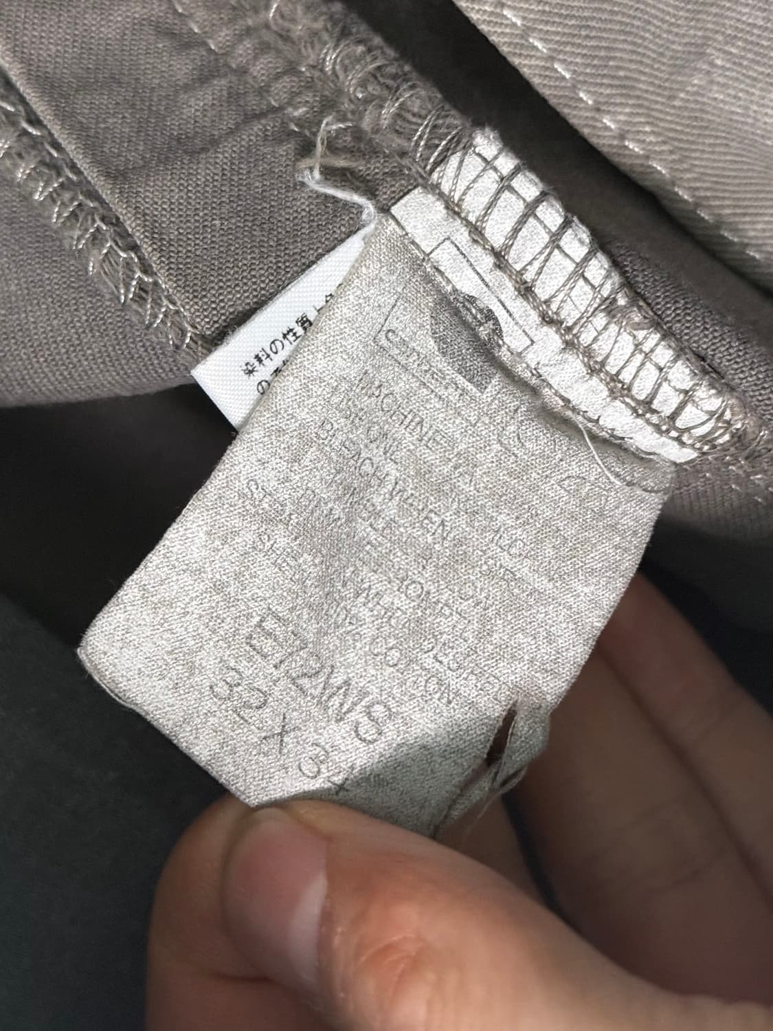 칼하트 싱글니 카펜더 워크 데님 팬츠 32 와이드 샌드 그레이 회색 일본 상품이미지5