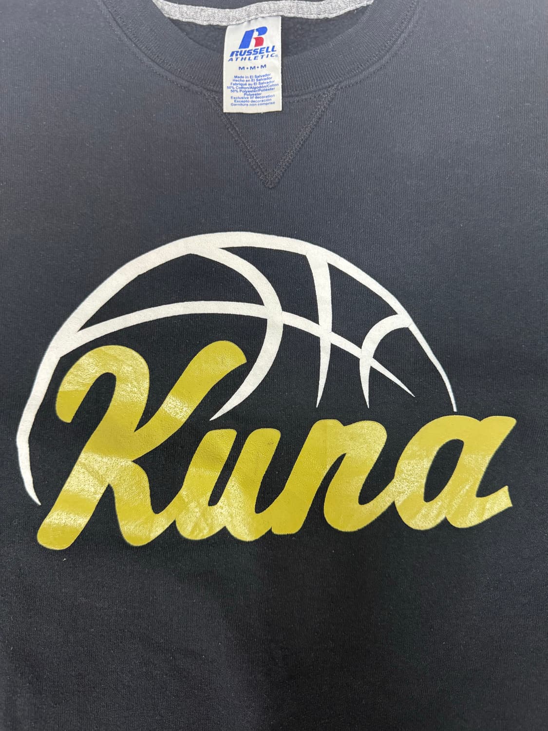 [러셀] 빈티지 러셀 프린트 로고 스웨트 셔츠 상품이미지3