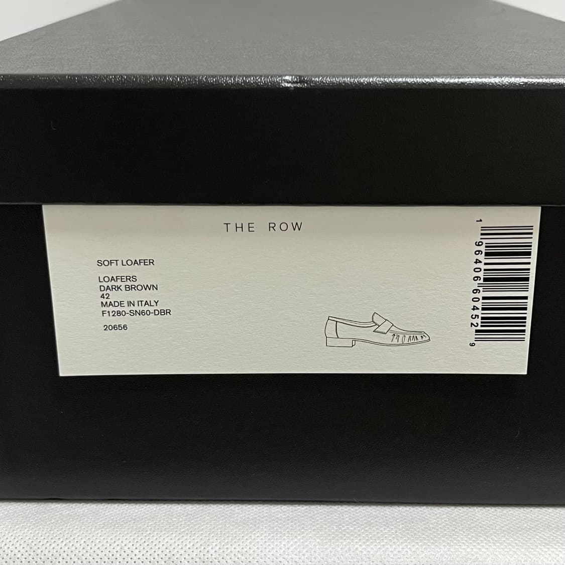 [42]더로우 26ss 소프트레더 로퍼/다크 브라운 상품이미지7