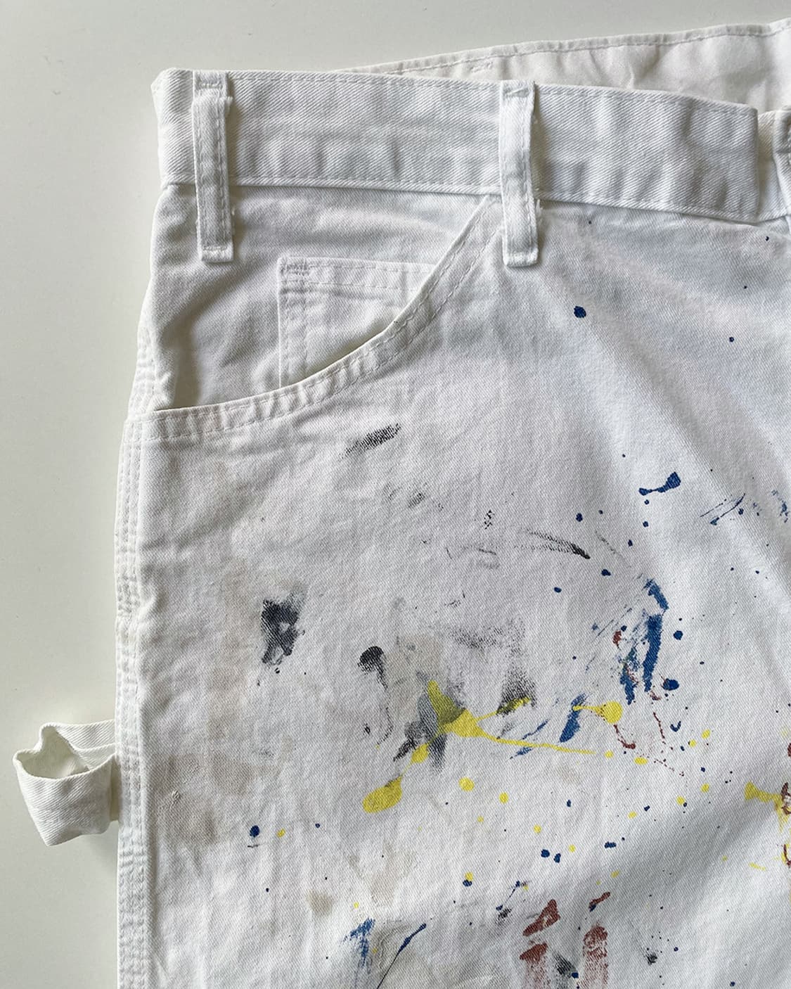 디키즈 더블니 화이트 카펜터 페인터 워크 팬츠 상품이미지4