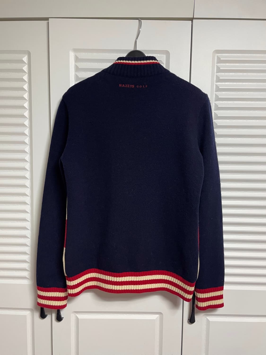 헤지스 방풍 집업 니트 상품이미지2