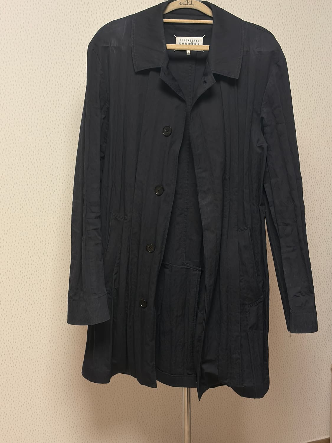masion margiela pleated trench coat 상품이미지2