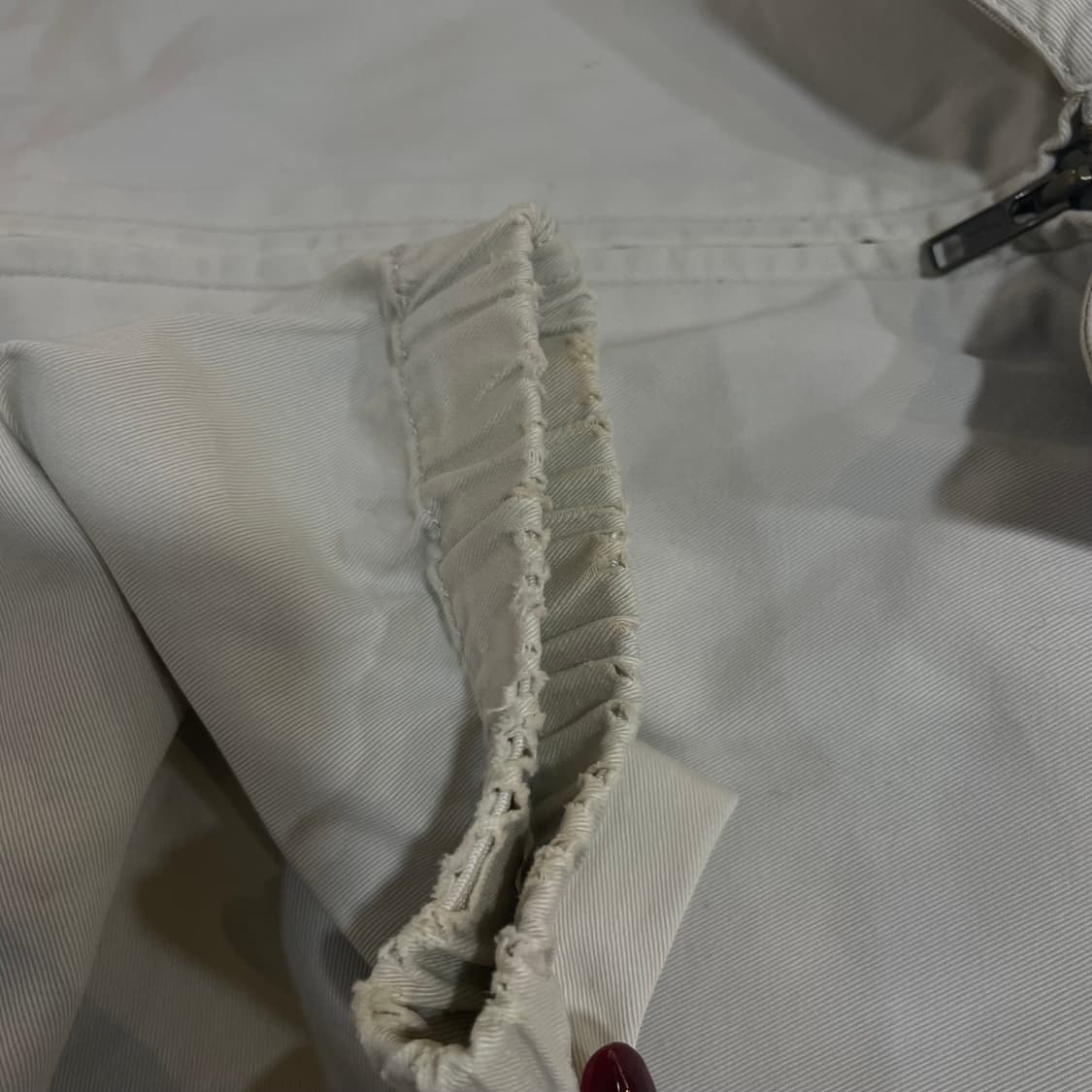 에디바우어 아이보리 코튼 워크 자켓 M 상품이미지9