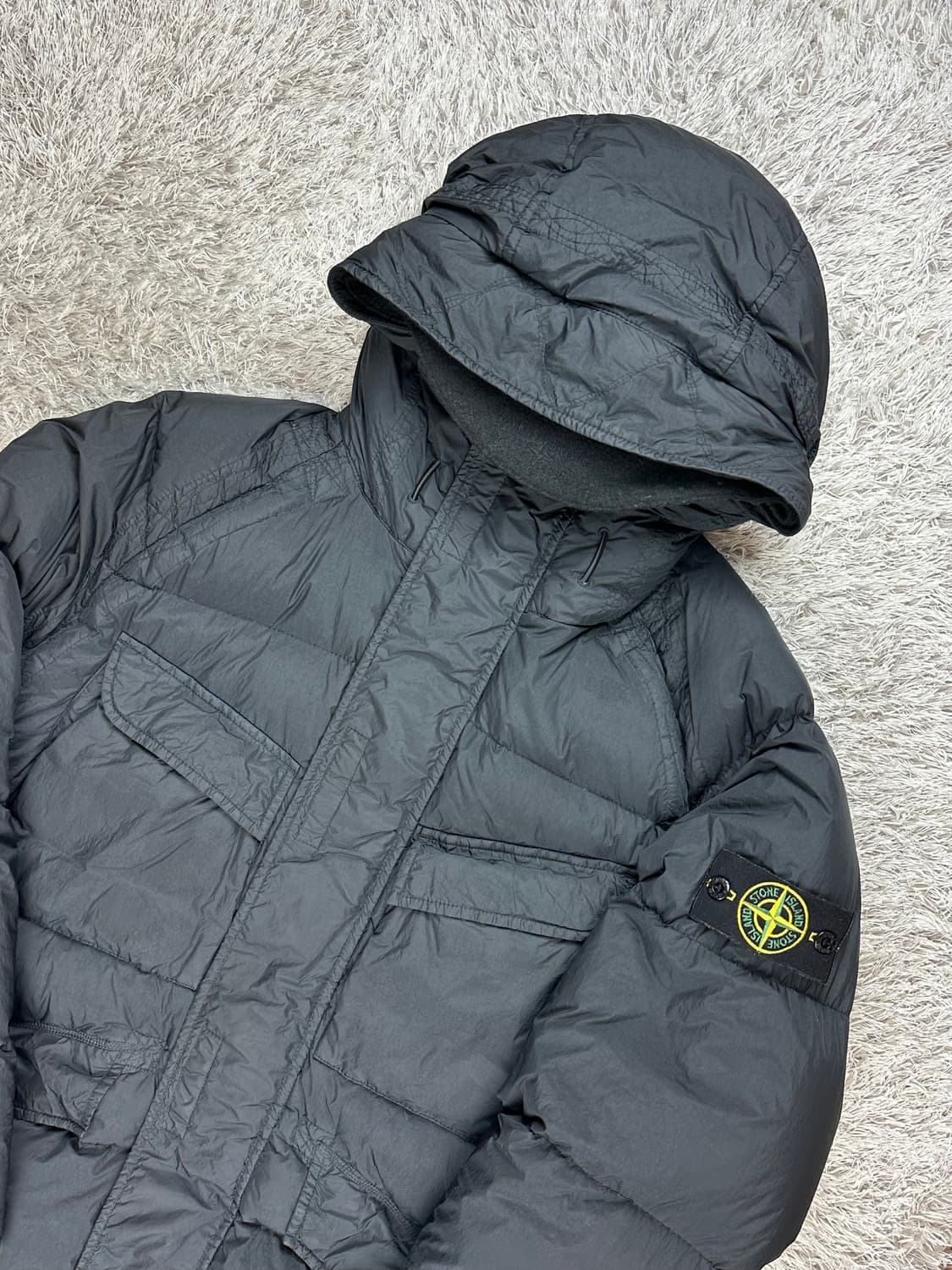 [M] 백화점판 정품 스톤아일랜드 22FW 크링클랩스 롱패딩 상품이미지1