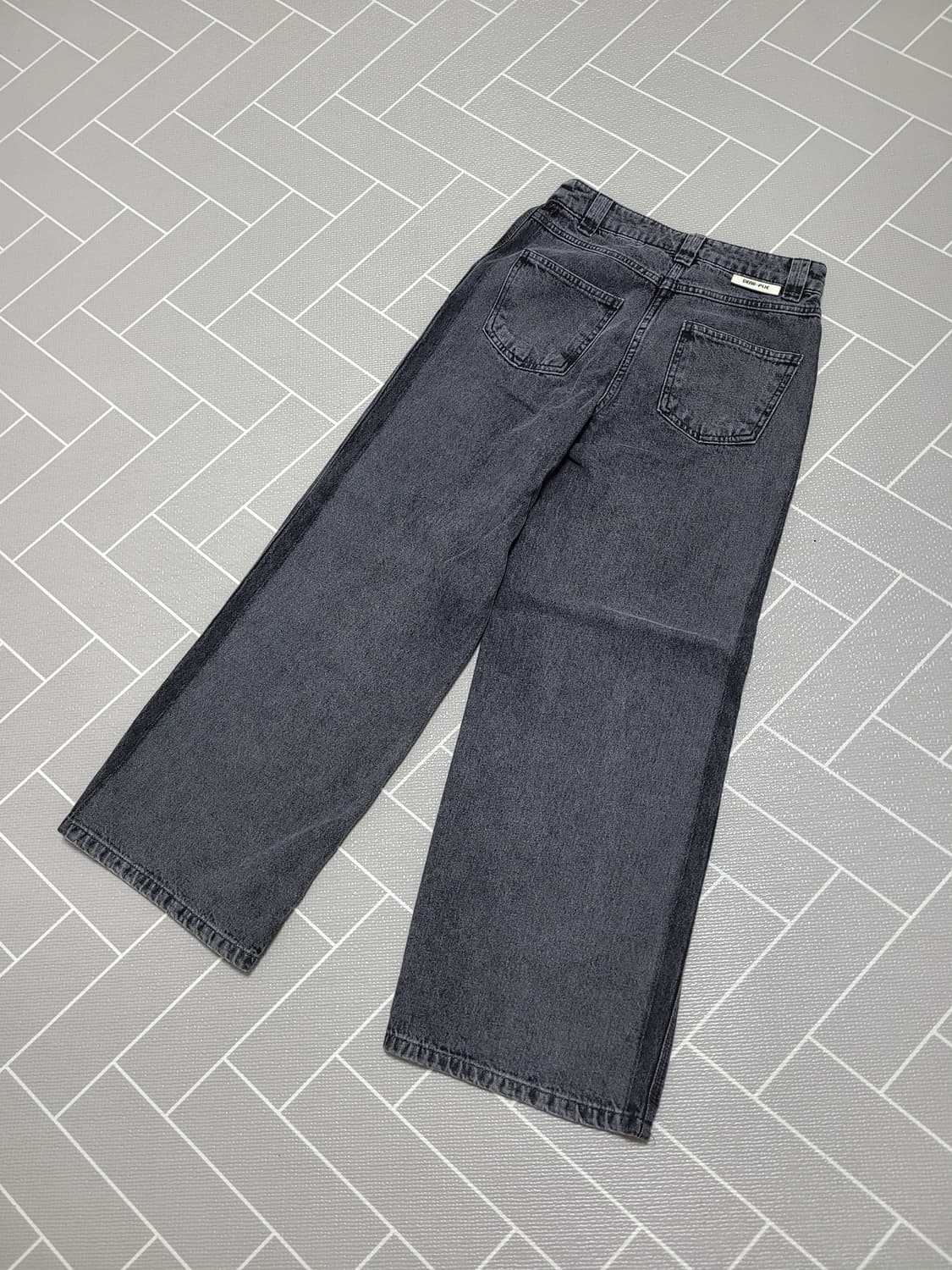 SJSJ 에스제이에스제이 워시드 와이드 데님 팬츠 S 상품이미지2