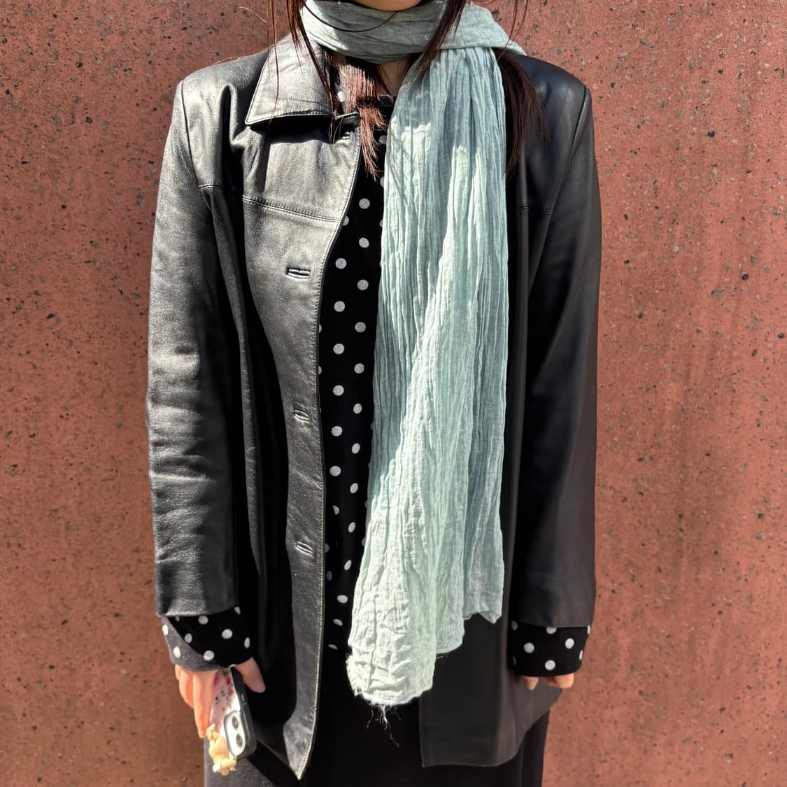 vtg italy lambskin jacket 상품이미지1