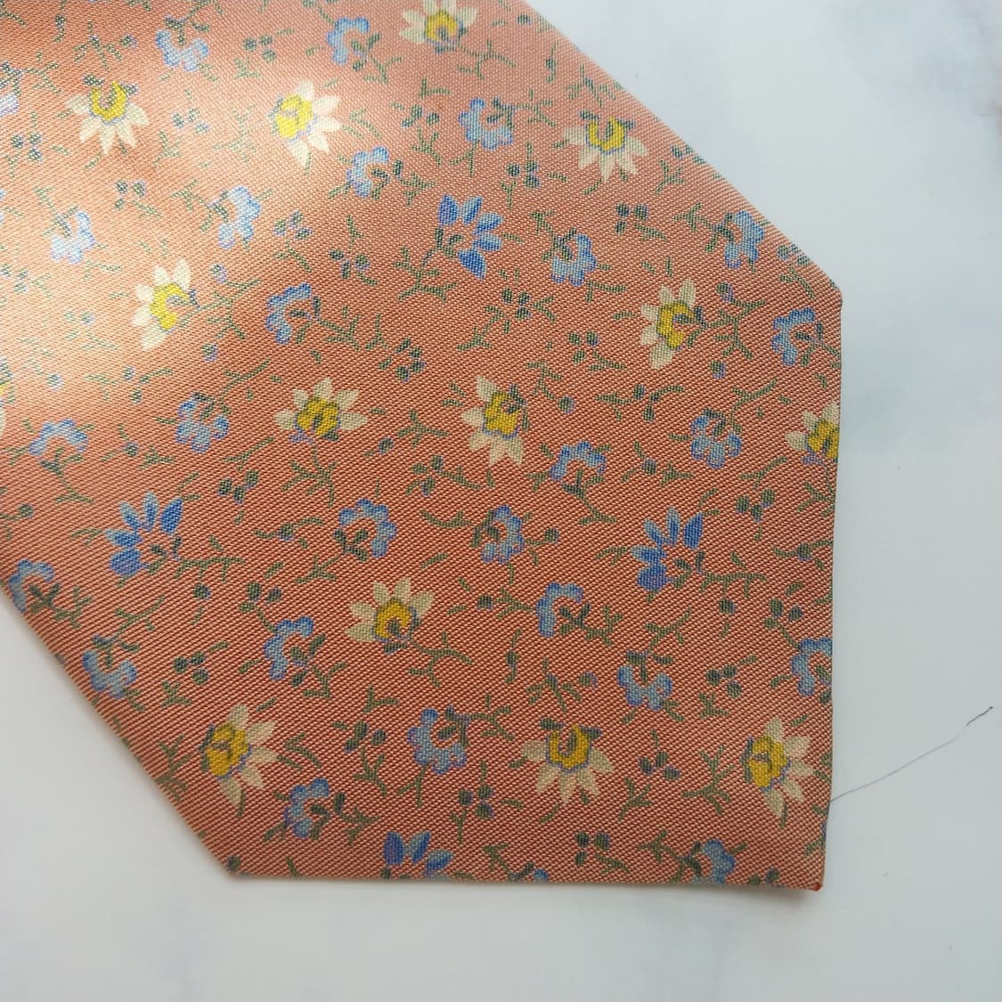 에르메네질도 제냐 실크 플로럴 넥타이 9.5cm A+등급 K640
 상품이미지7