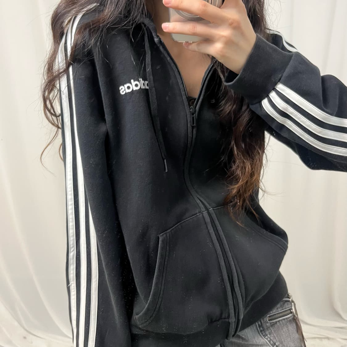 Adidas hood zip-up 상품이미지3