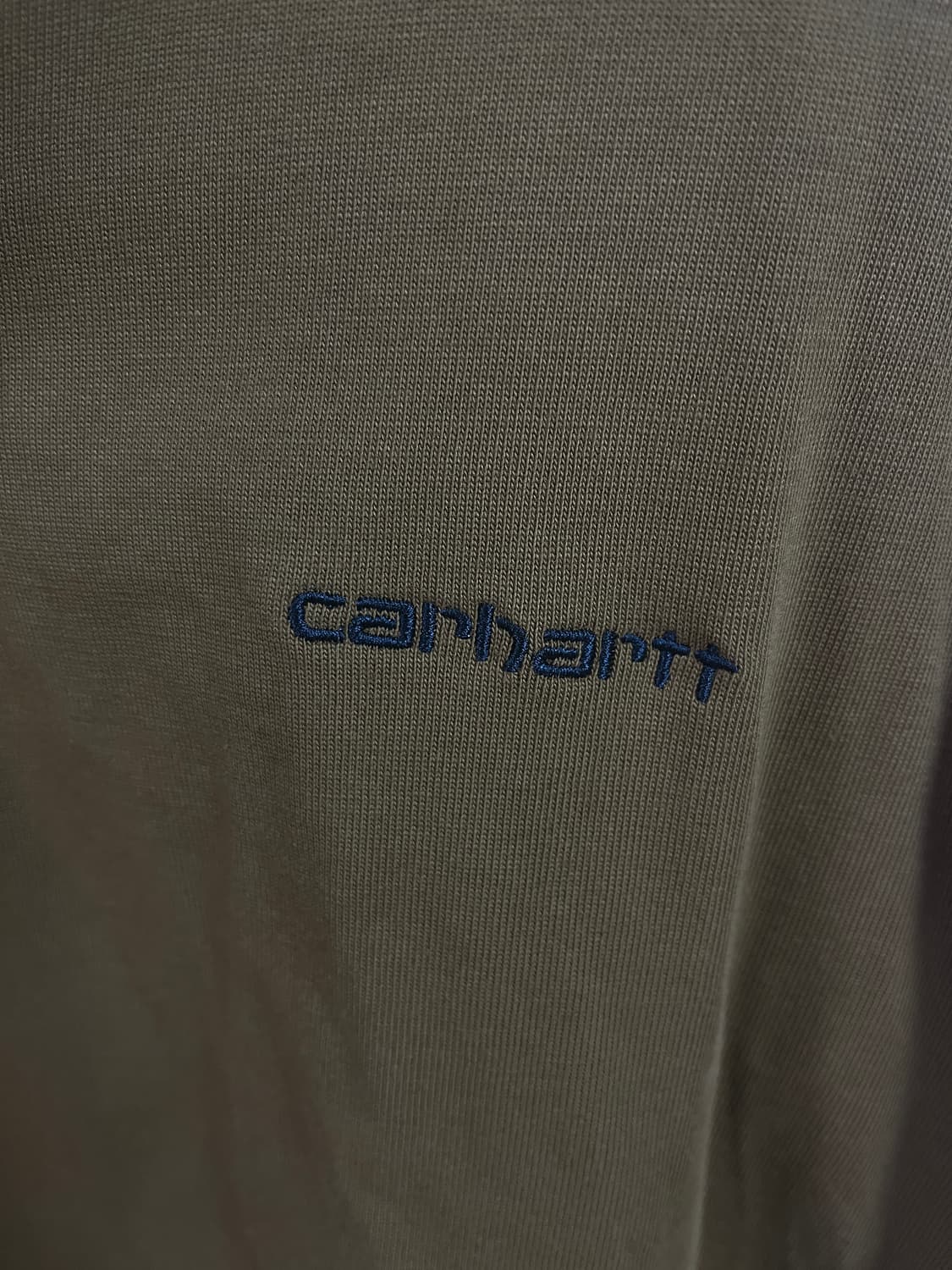 칼하트 WIP 배색 긴팔 카라티 100~105 상품이미지5