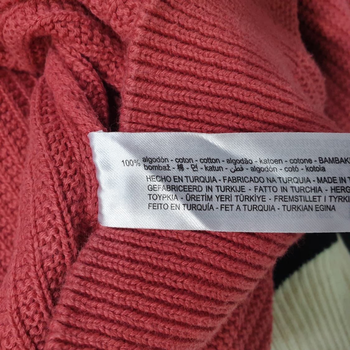 ZARA 자라 남성 와플 니트 L 상품이미지6