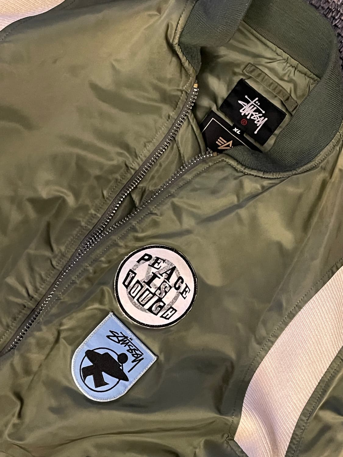 스투시 프라그먼트 알파 인더스트리 ma-1 상품이미지3