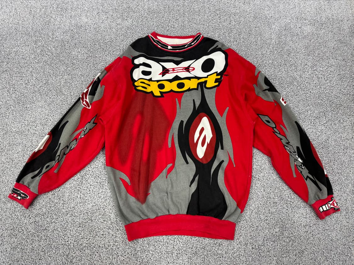 90s AXO Racing Motocross 져지 상품이미지1