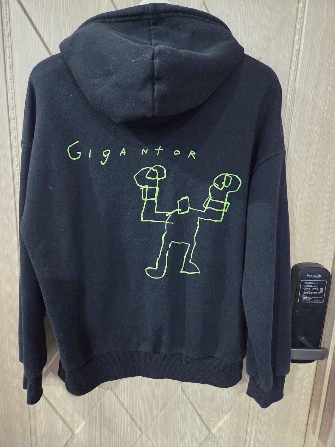 장 미쉘바스키아 블랙후드티 상품이미지2