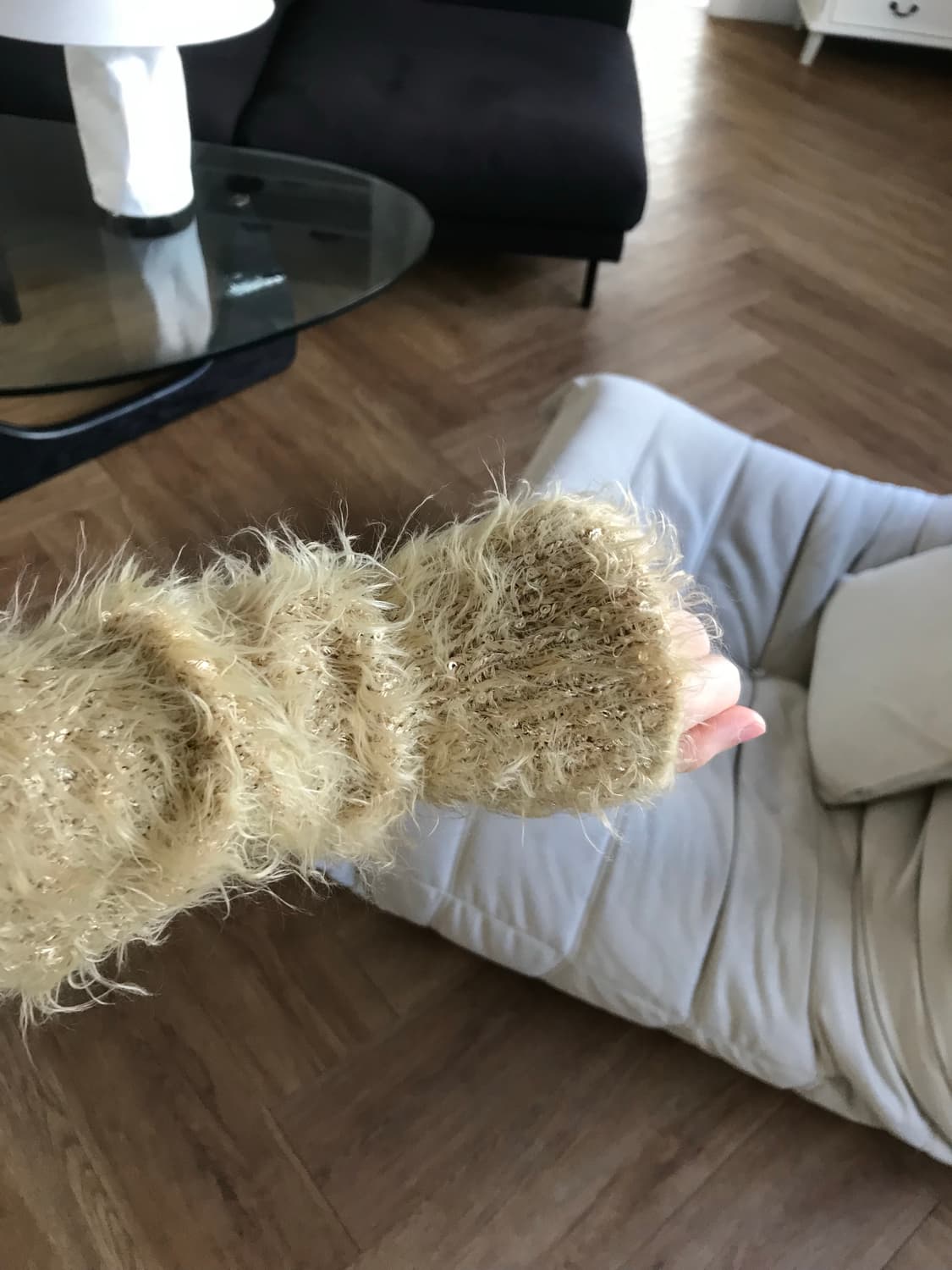 vintage fur slim fit knit 상품이미지6