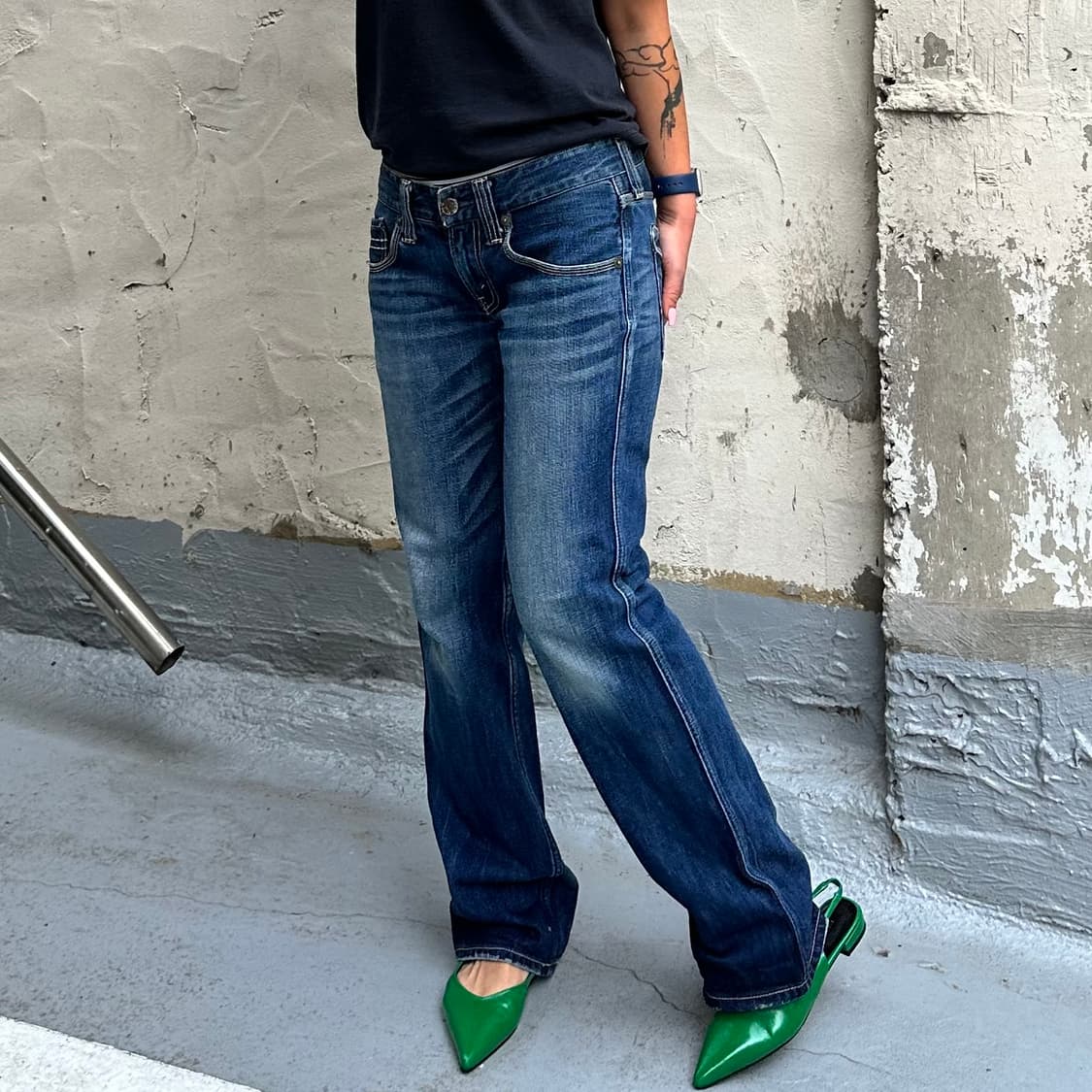 리바이스907 중청 페이드 부츠컷 팬츠(30) 상품이미지1