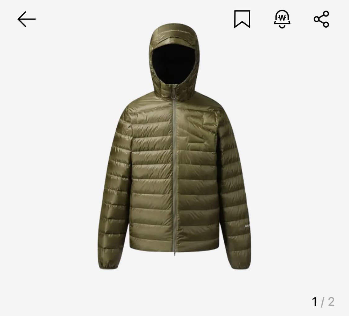 살로몬 엑스 퓨즈 경량패딩 상품이미지1