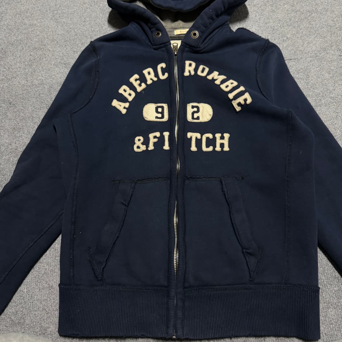 아베크롬비 네이비 후드집업 L 상품이미지2