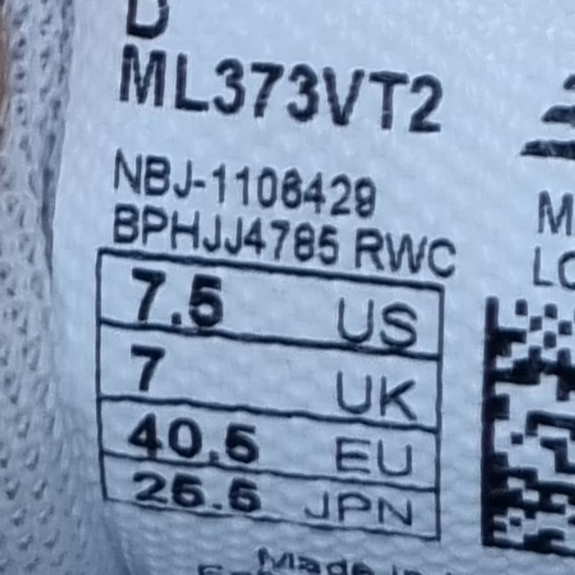 뉴발란스 373 운동화 255 상품이미지6