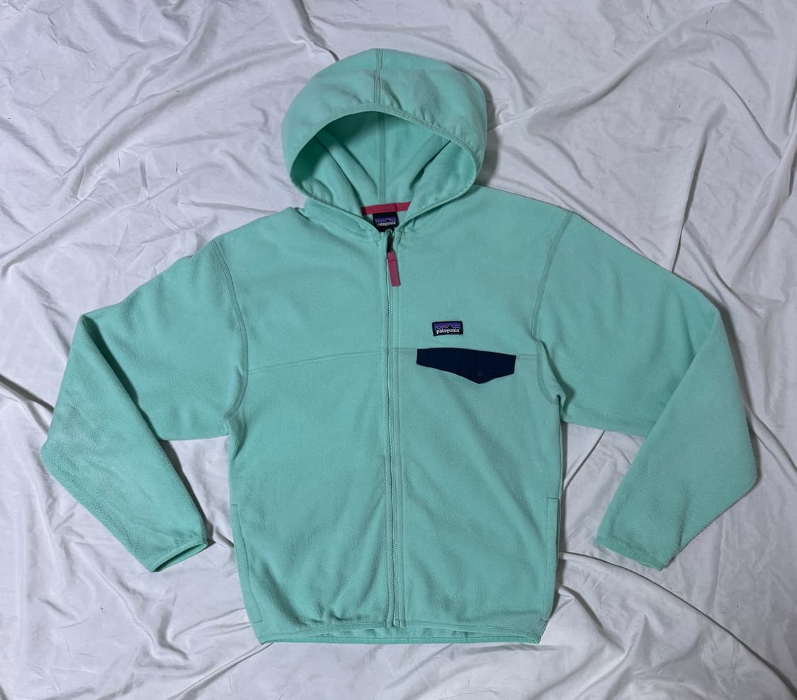 파타고니아 마이크로 D 스냅티 플리스 후드 자켓 상품이미지1
