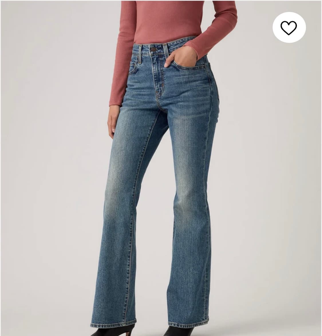 [새상품] 리바이스 726 하이라이즈 플레어 진 27 상품이미지3