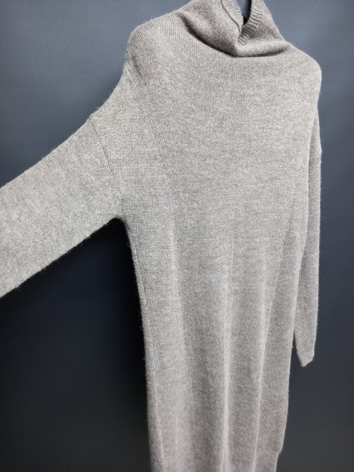 미샤 춘추동 모.알파카 하이넥 롱 원피스 55-33 상품이미지4