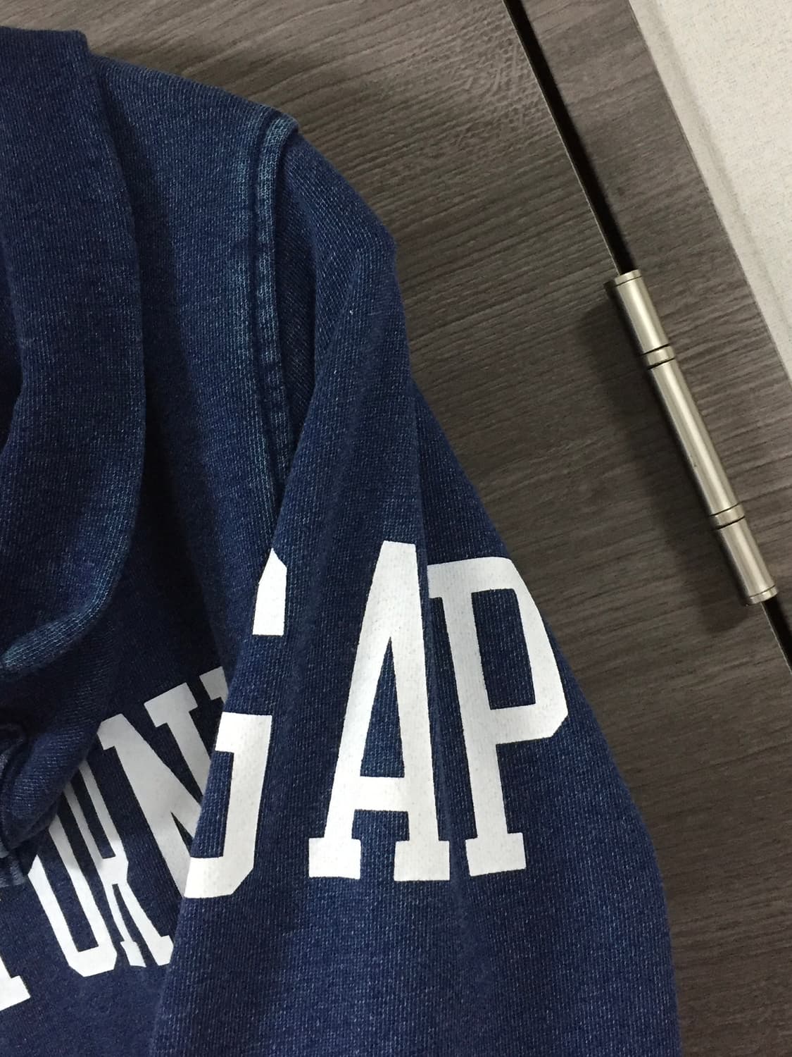 빈티지 갭 날개 데님 후드 상품이미지3