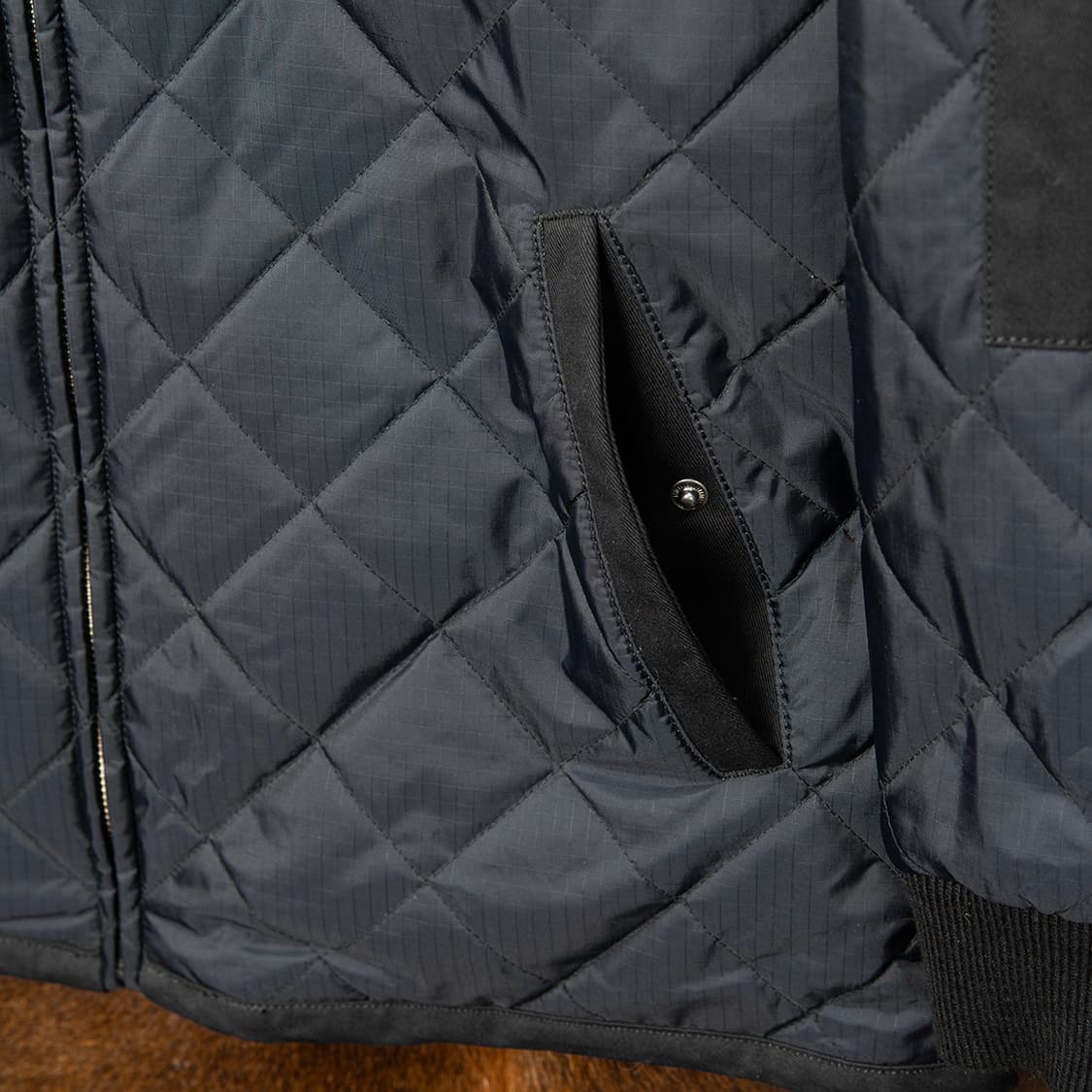 [105] ORVIS 오비스 리버시블 울 퀼팅자켓 네이비 MO-2513  상품이미지6