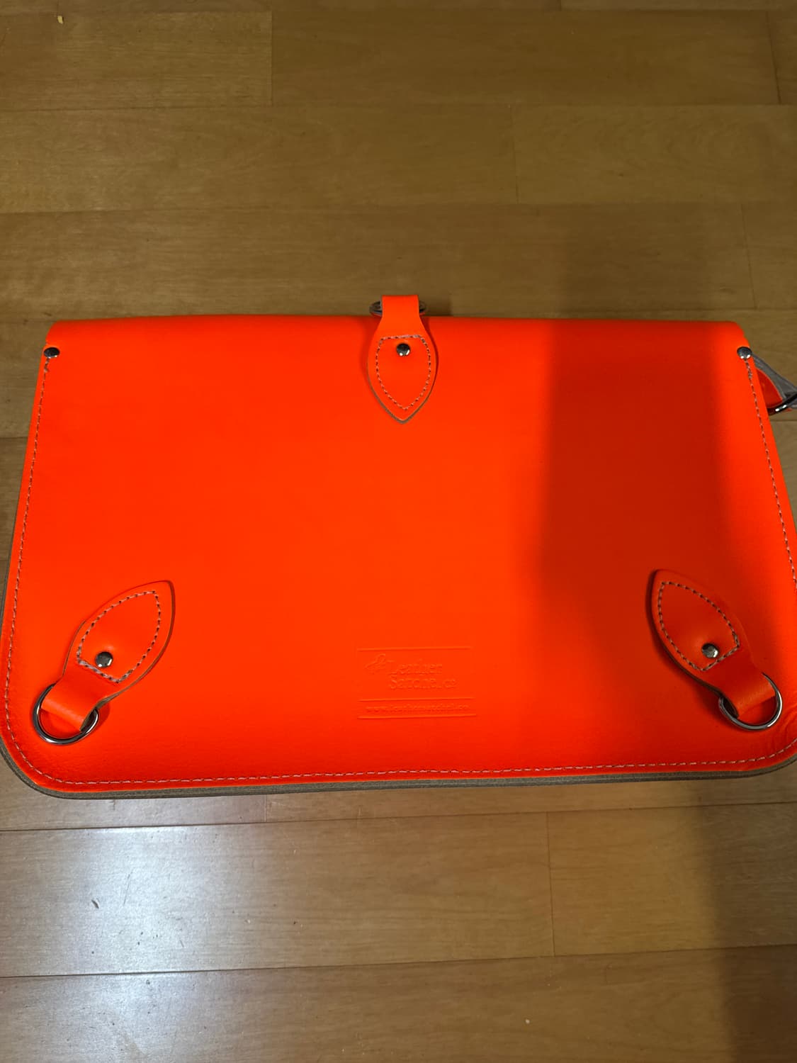 더레더 사첼백 오렌지 상품이미지2