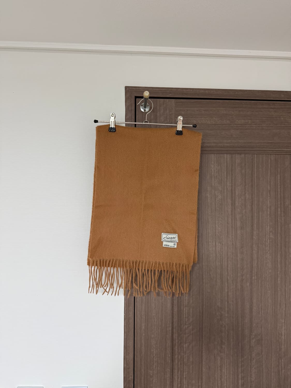 시엔느 캐시미어 머플러 베이지 상품이미지1