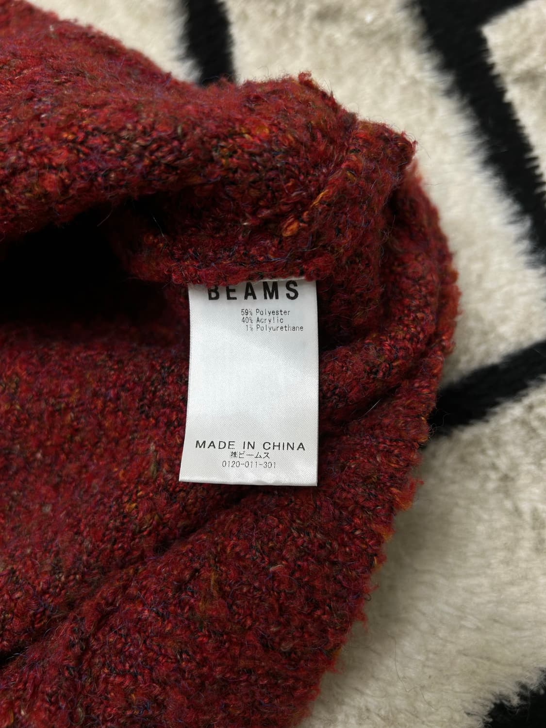 [L]빔즈 루즈핏 부클 니트 가디건 상품이미지6