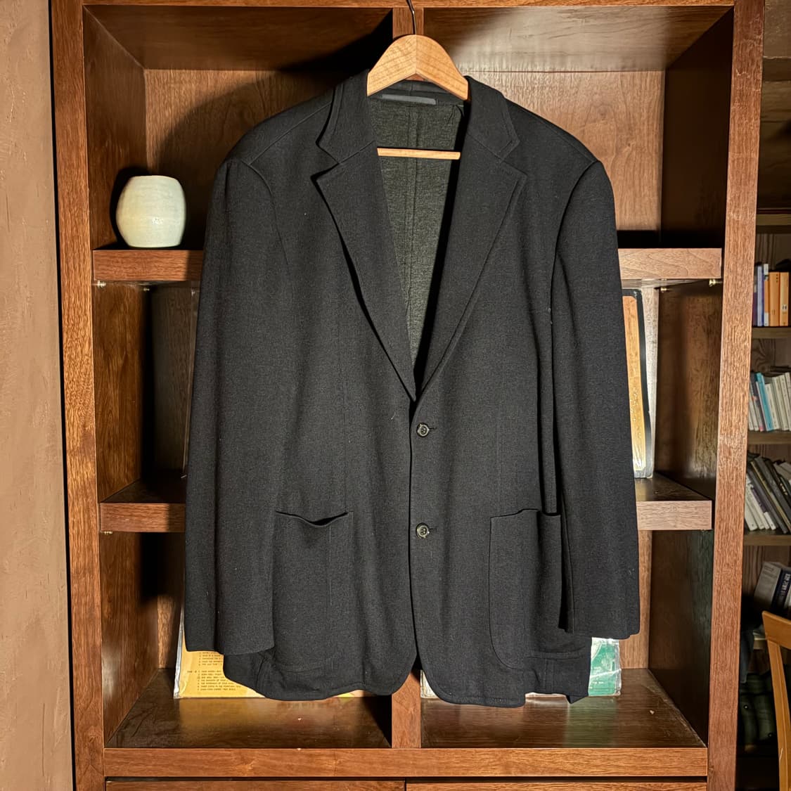 90S BOSS WOOL MINIMAL 2 BUTTON JACKET 상품이미지2