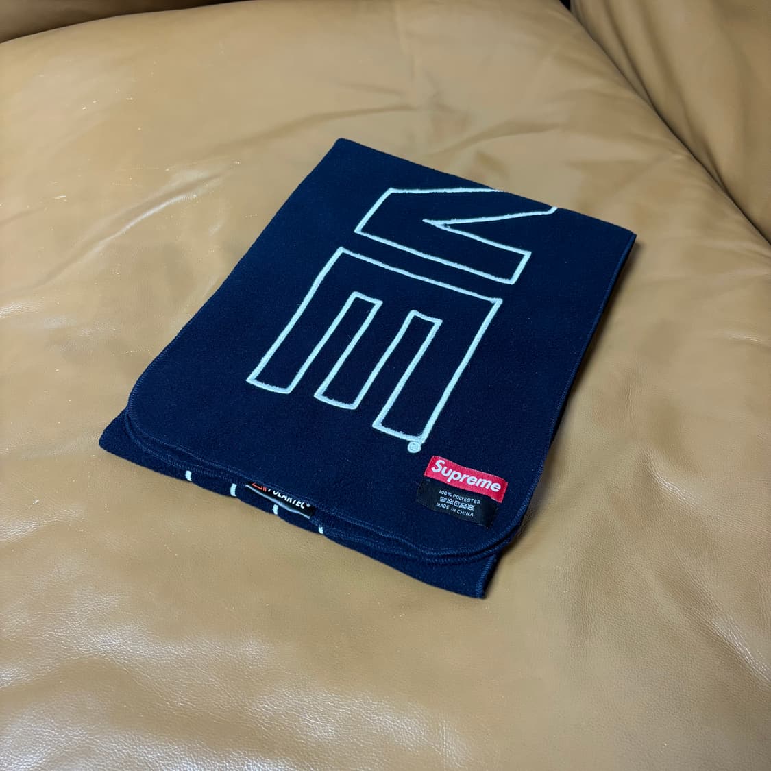 슈프림 머플러 목도리 네이비 상품이미지1