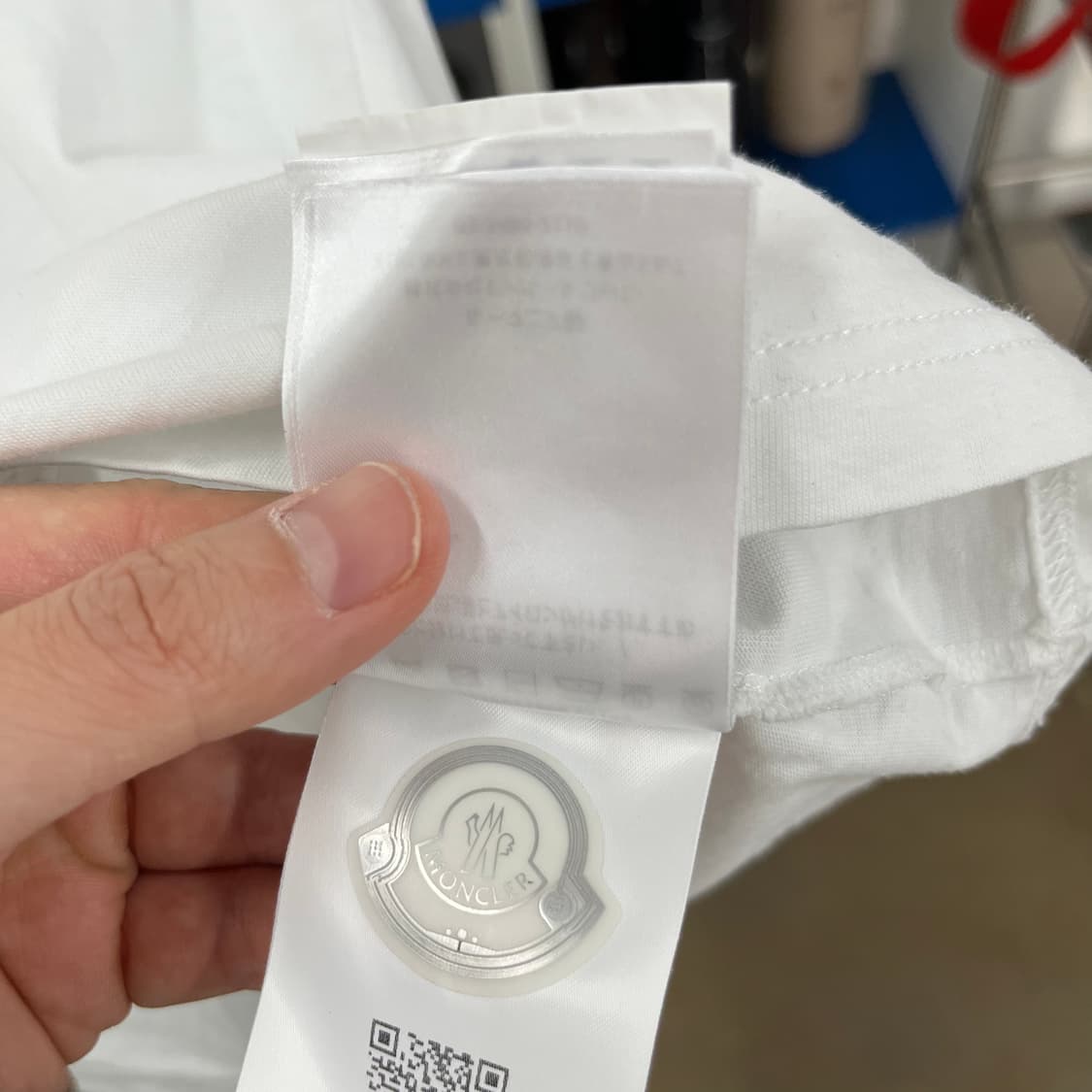 몽클레어 우먼 코튼 반팔 티셔츠 M 상품이미지7