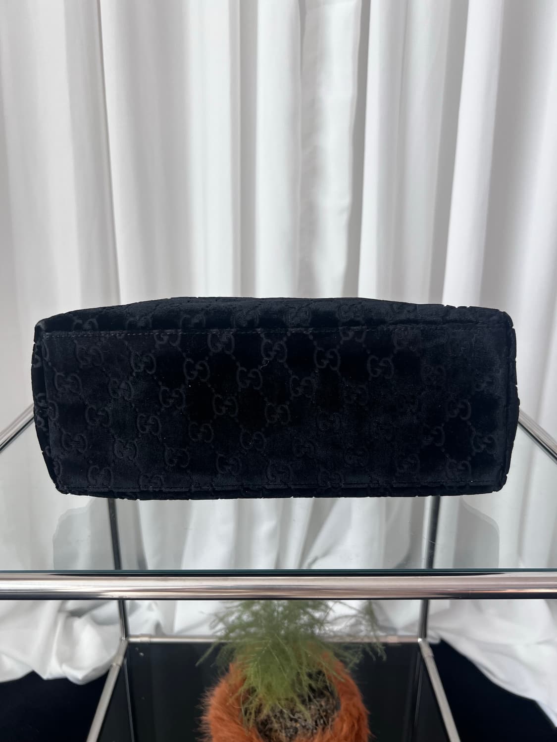 구찌 1997 GG 벨벳 숄더백 상품이미지8