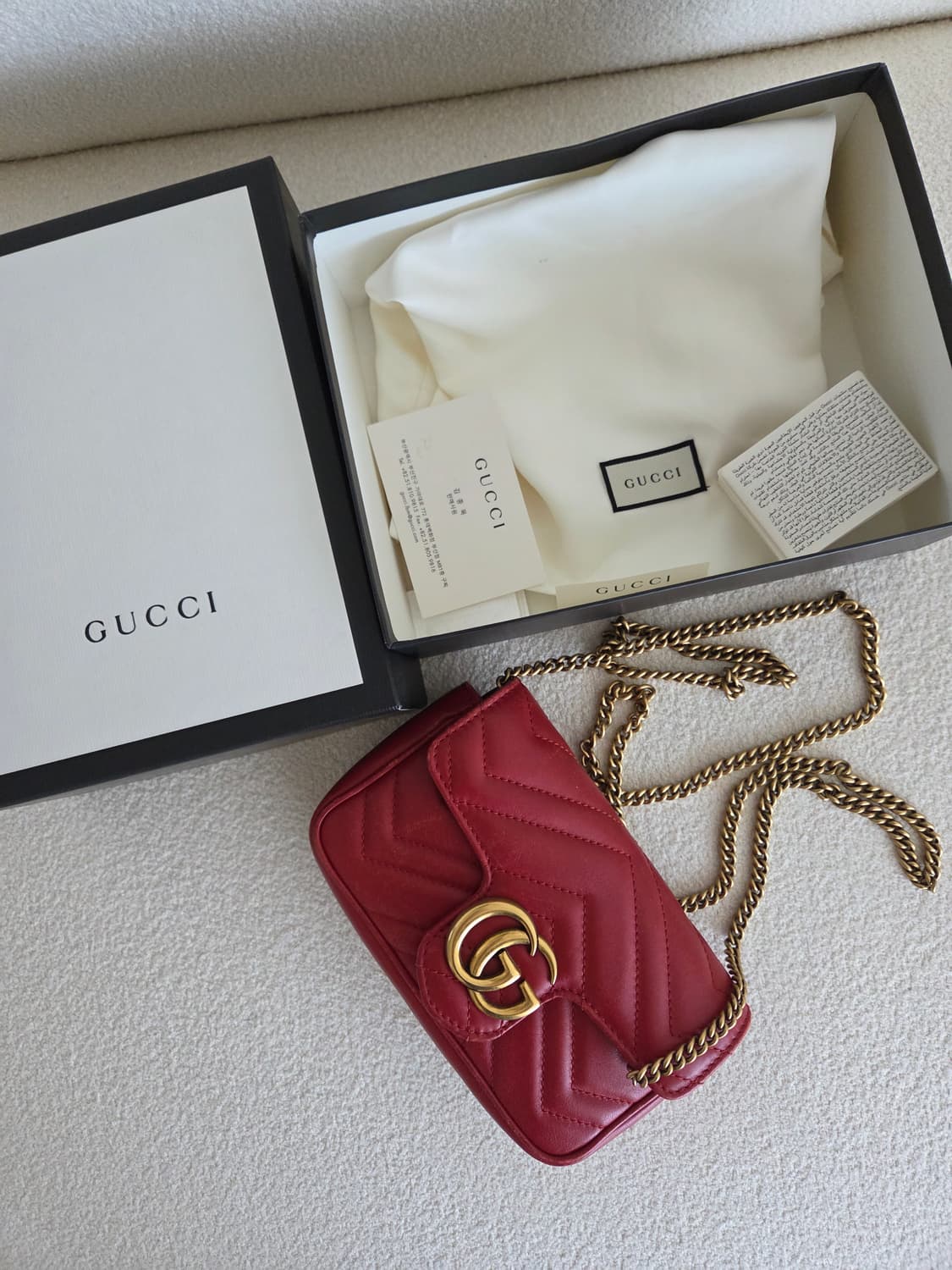 구찌 마몽  마틀라세 수퍼미니백 상품이미지1