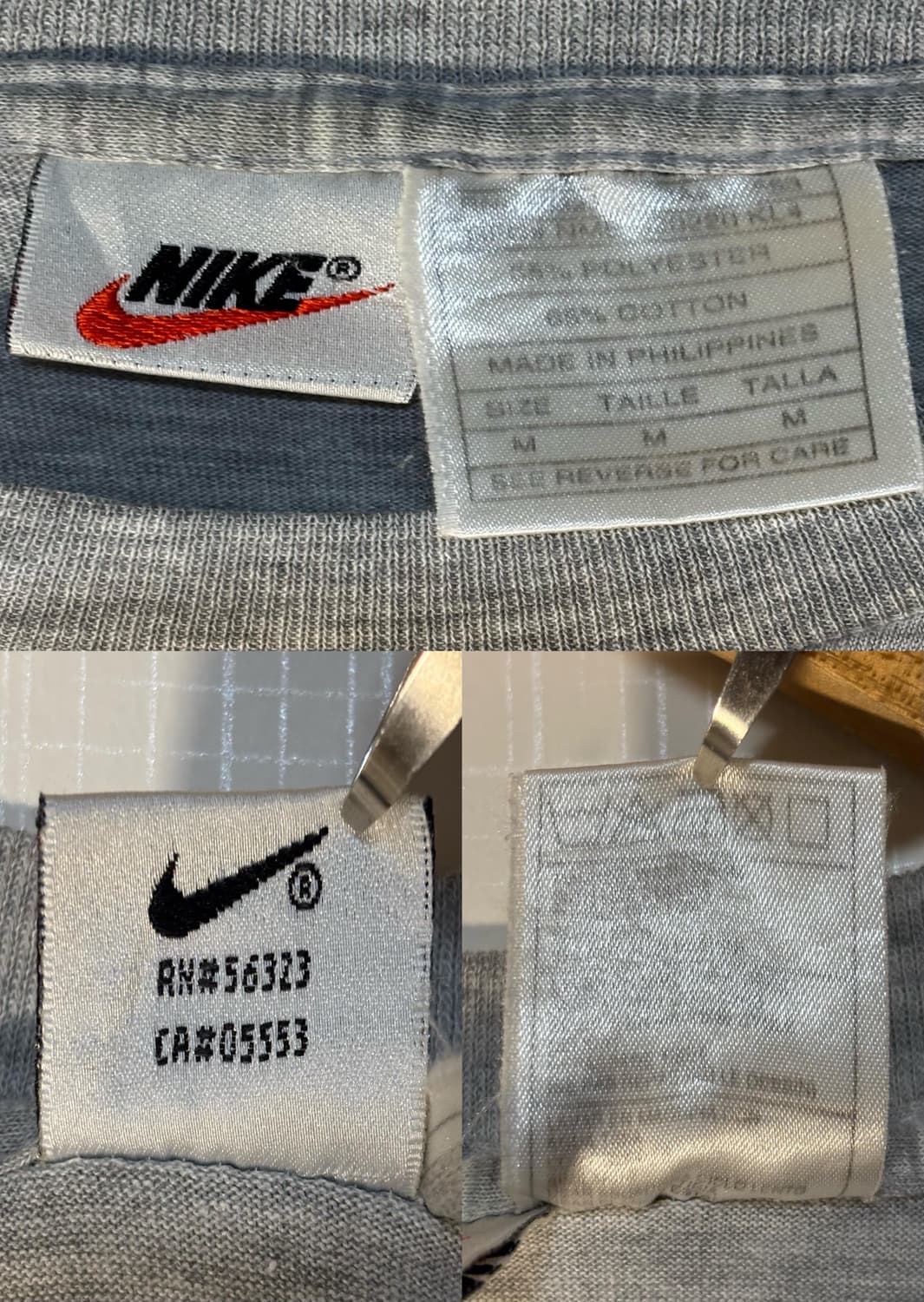 90s Nike big swoosh 나이키 빅 스우시 빈티지 티셔츠 상품이미지6
