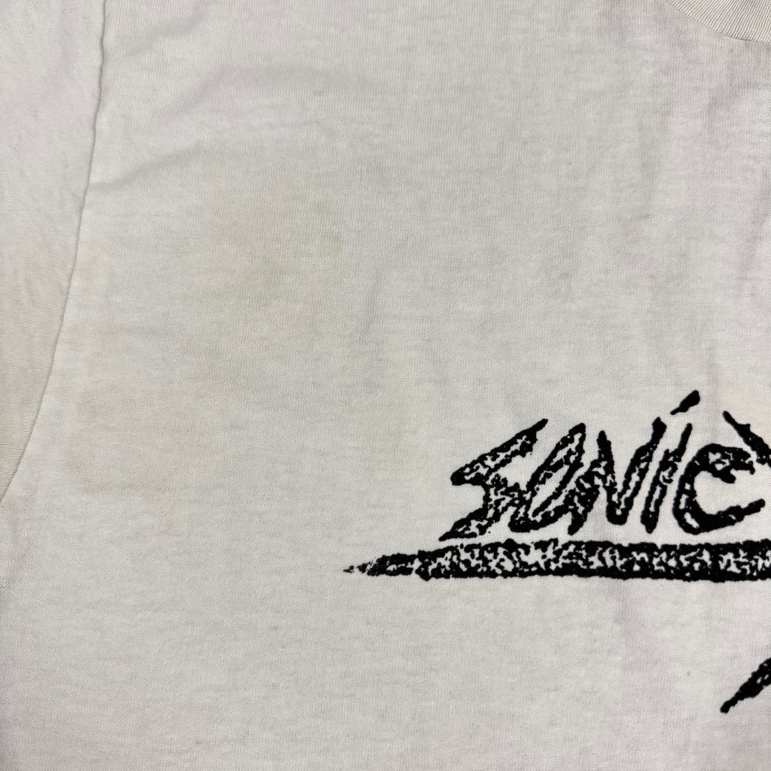 빈티지 90s Sonic Youth 소닉유스 소닉라이프 티셔츠 상품이미지5