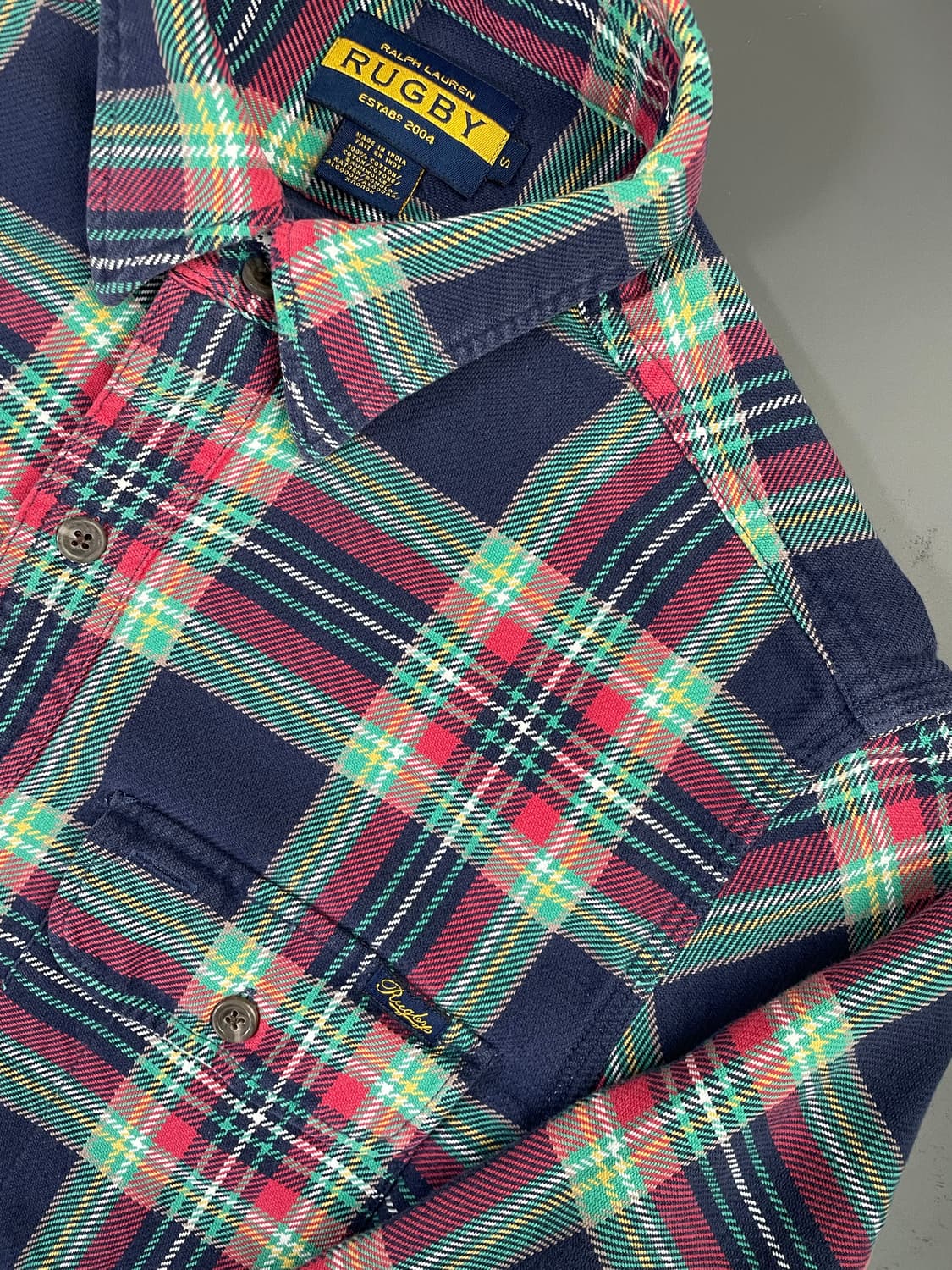 [S] 폴로 랄프로렌 RUGBY 코튼 플란넬 셔츠 상품이미지4