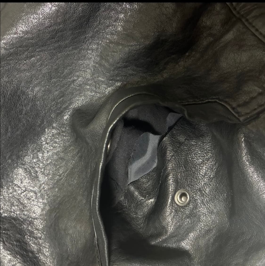 Lamb skin pocket Leather jacket 램스킨 레더 상품이미지6
