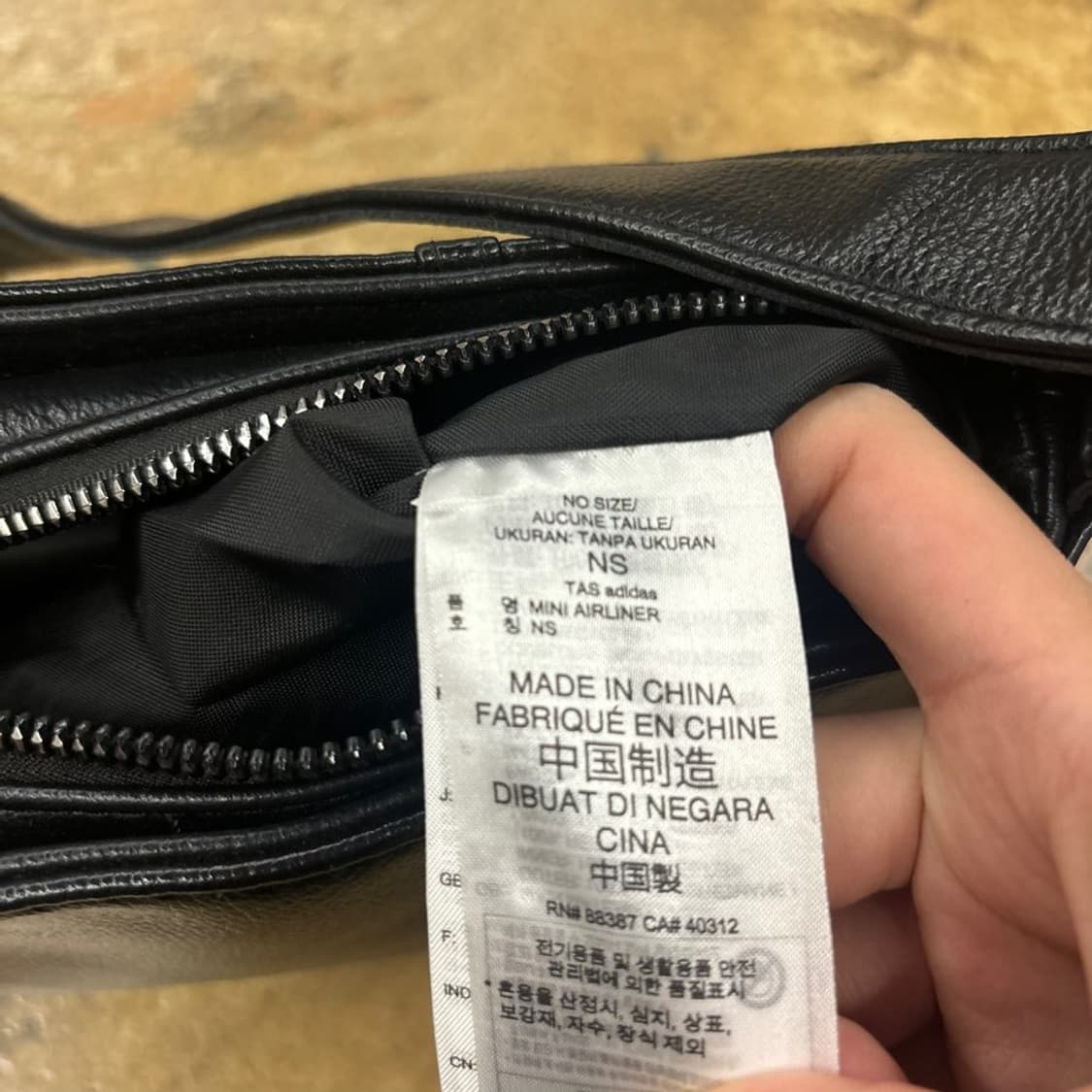 아디다스 블랙 미니 에어라이너 미니백 숄더백 가방  상품이미지4