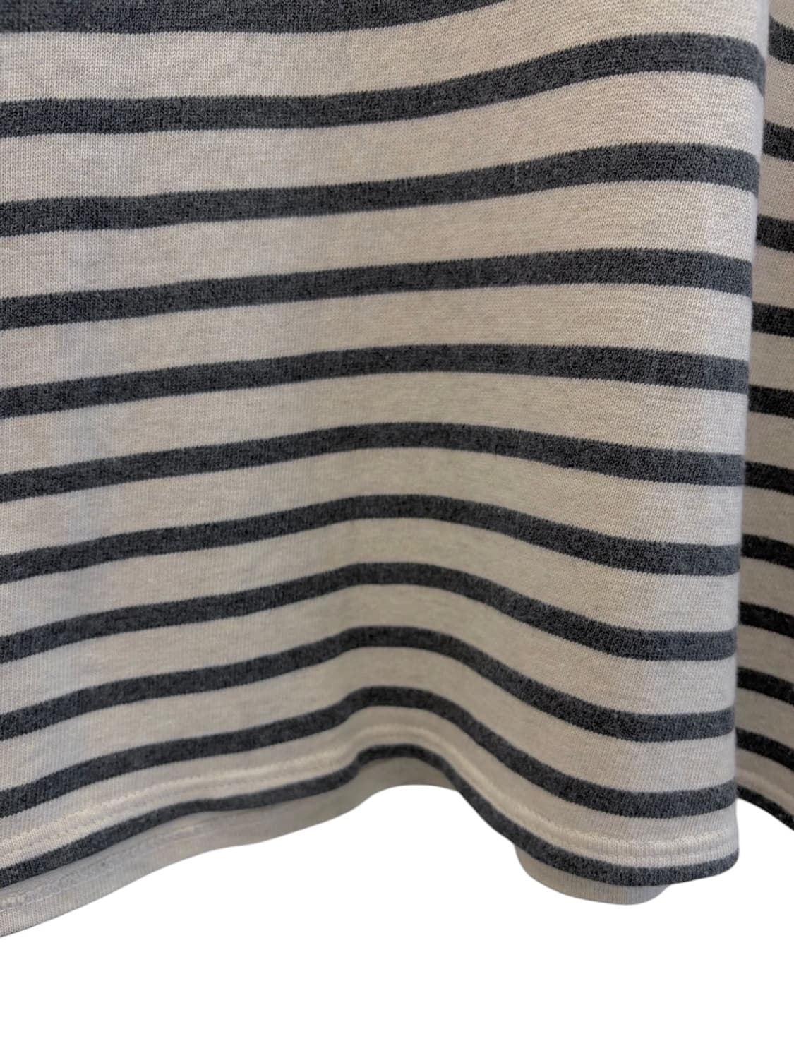 세인트제임스 7부 줄무늬 슬리브 아이보리&차콜 (L) 상품이미지6