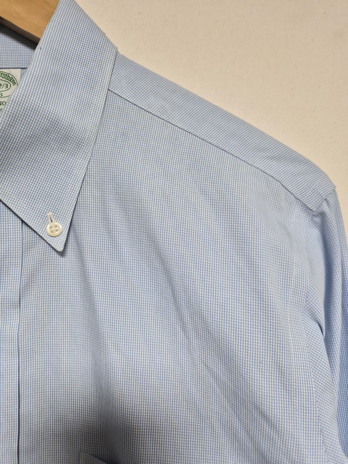 브룩스브라더스 체크 셔츠 L사이즈 - S346 상품이미지3